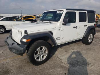  Salvage Jeep Wrangler