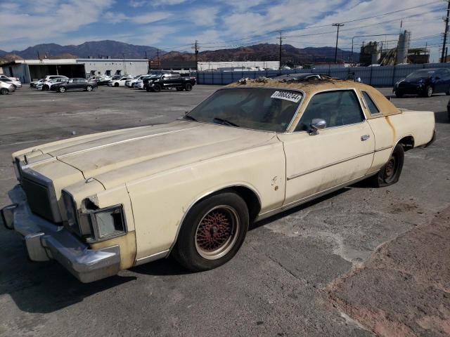  Salvage Chrysler Cordoba