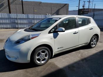  Salvage Nissan LEAF