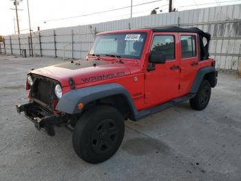  Salvage Jeep Wrangler