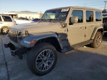  Salvage Jeep Wrangler