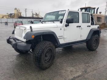  Salvage Jeep Wrangler