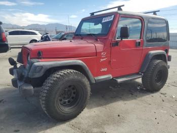  Salvage Jeep Wrangler