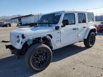  Salvage Jeep Wrangler