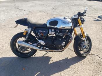  Salvage Triumph Motorcycle Thruxton R