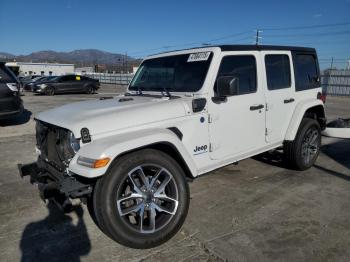  Salvage Jeep Wrangler