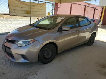  Salvage Toyota Corolla