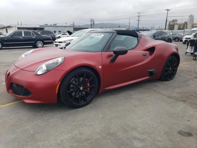  Salvage Alfa Romeo 4C