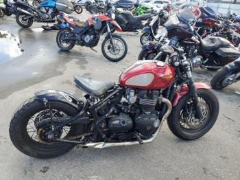  Salvage Triumph Motorcycle Bonneville