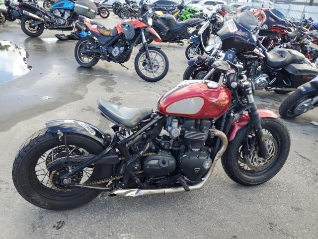  Salvage Triumph Motorcycle Bonneville