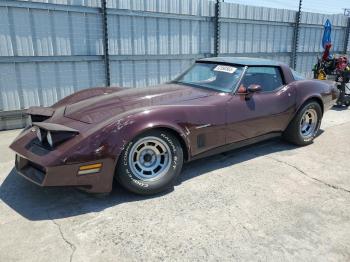  Salvage Chevrolet Corvette
