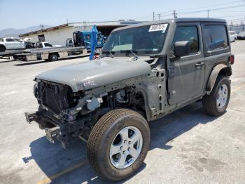  Salvage Jeep Wrangler