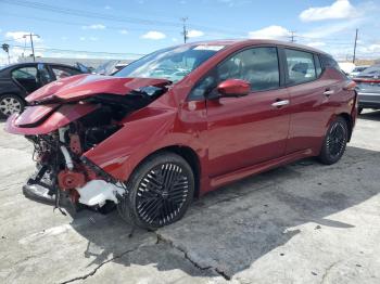  Salvage Nissan LEAF