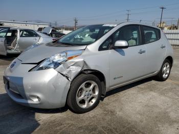  Salvage Nissan LEAF