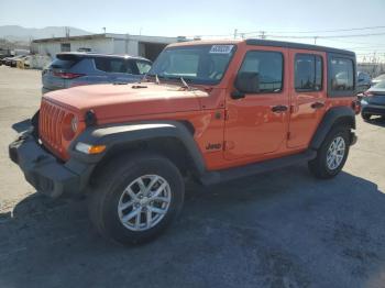  Salvage Jeep Wrangler