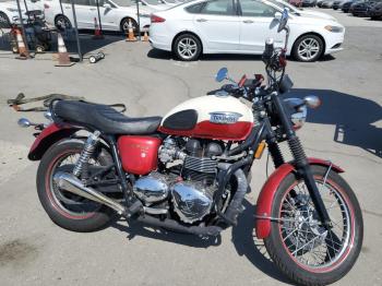 Salvage Triumph Motorcycle Bonneville