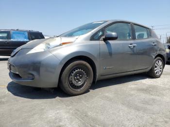  Salvage Nissan LEAF