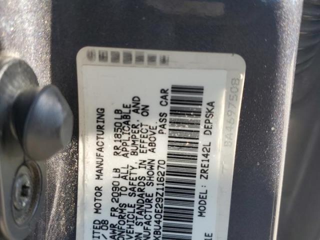 Toyota Corolla Base Image 12