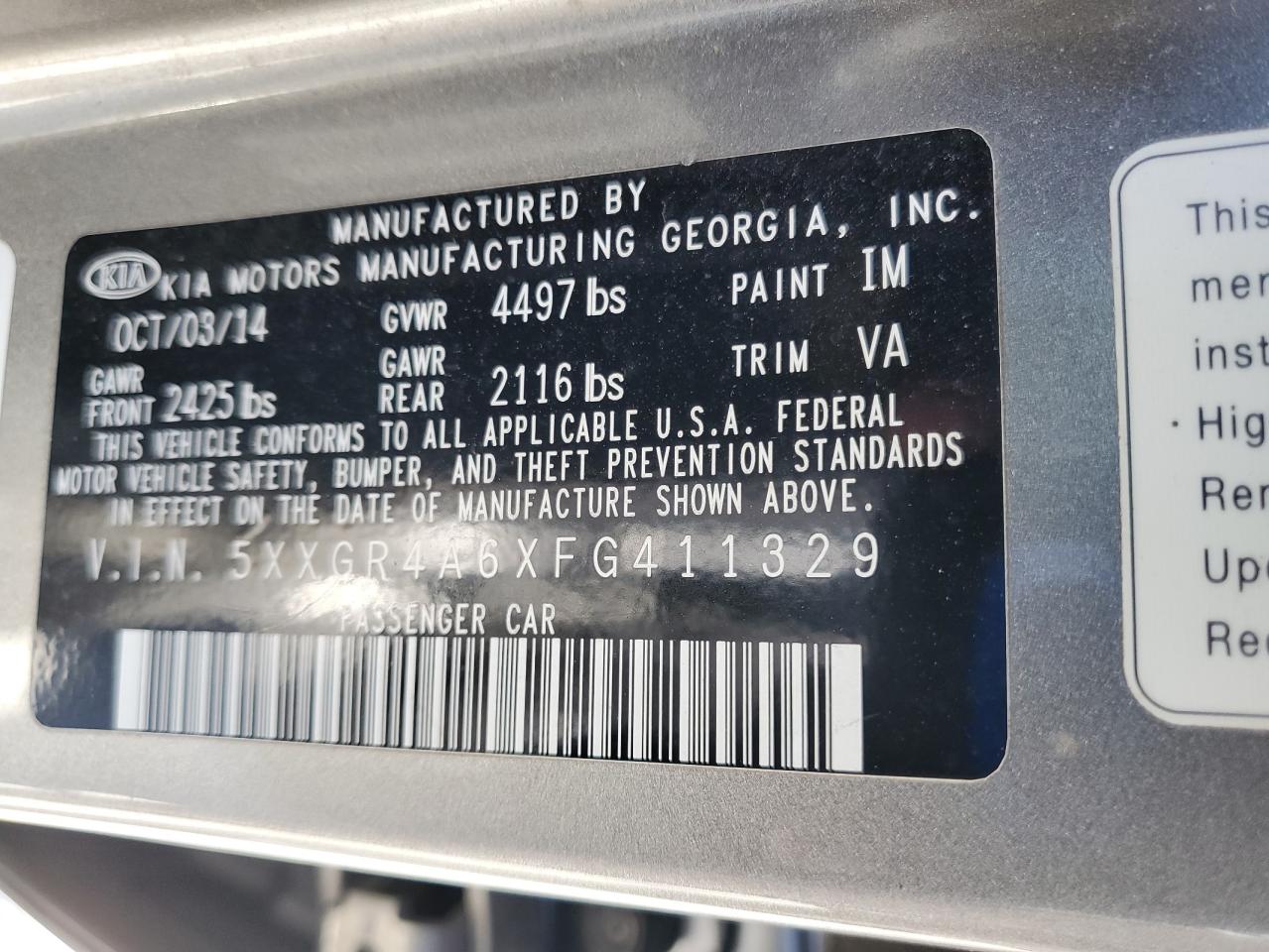 Kia Optima Sx Image 11