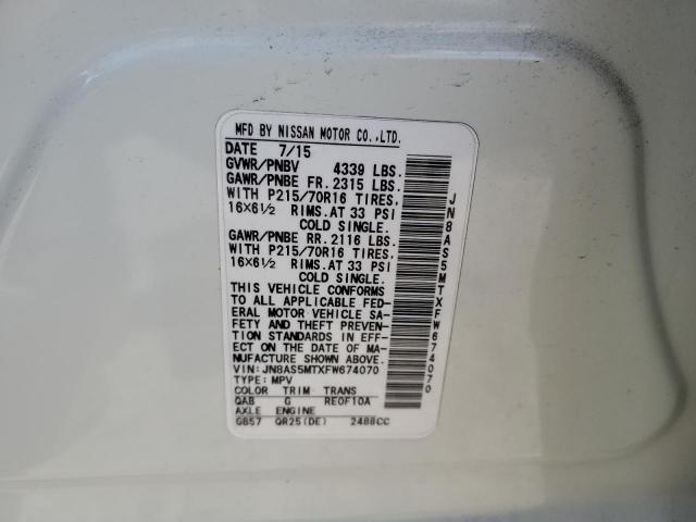 Nissan Rogue S Image 9