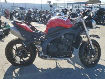  Salvage Triumph Motorcycle Speedtripl