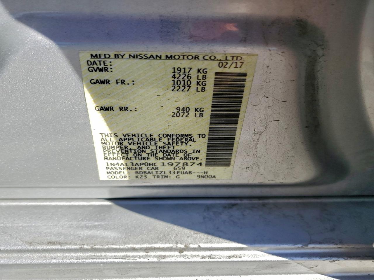 Nissan Altima 2.5 Image 6