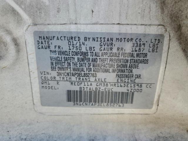 Nissan Versa S Image 8