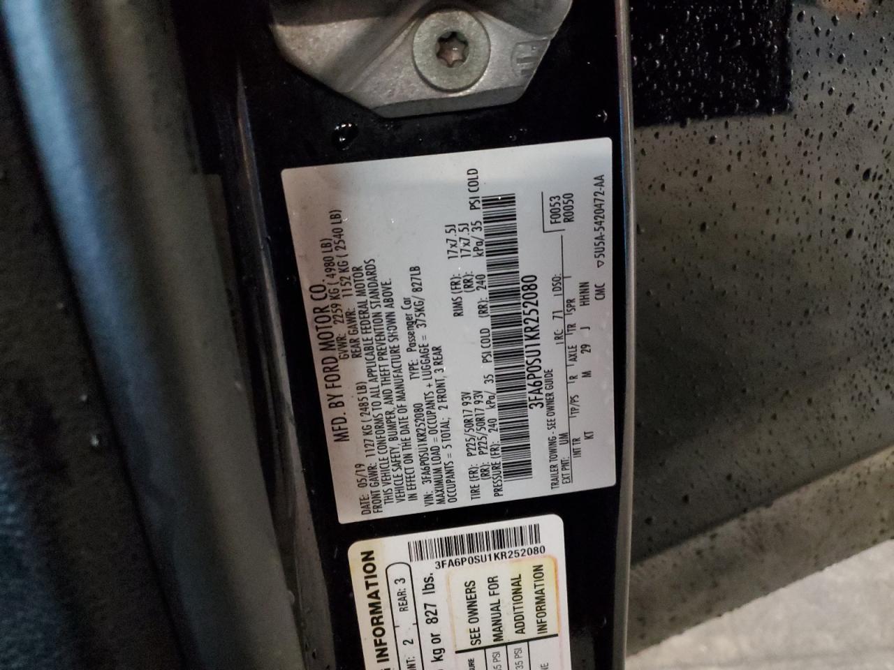 Ford Fusion Titanium Image 5