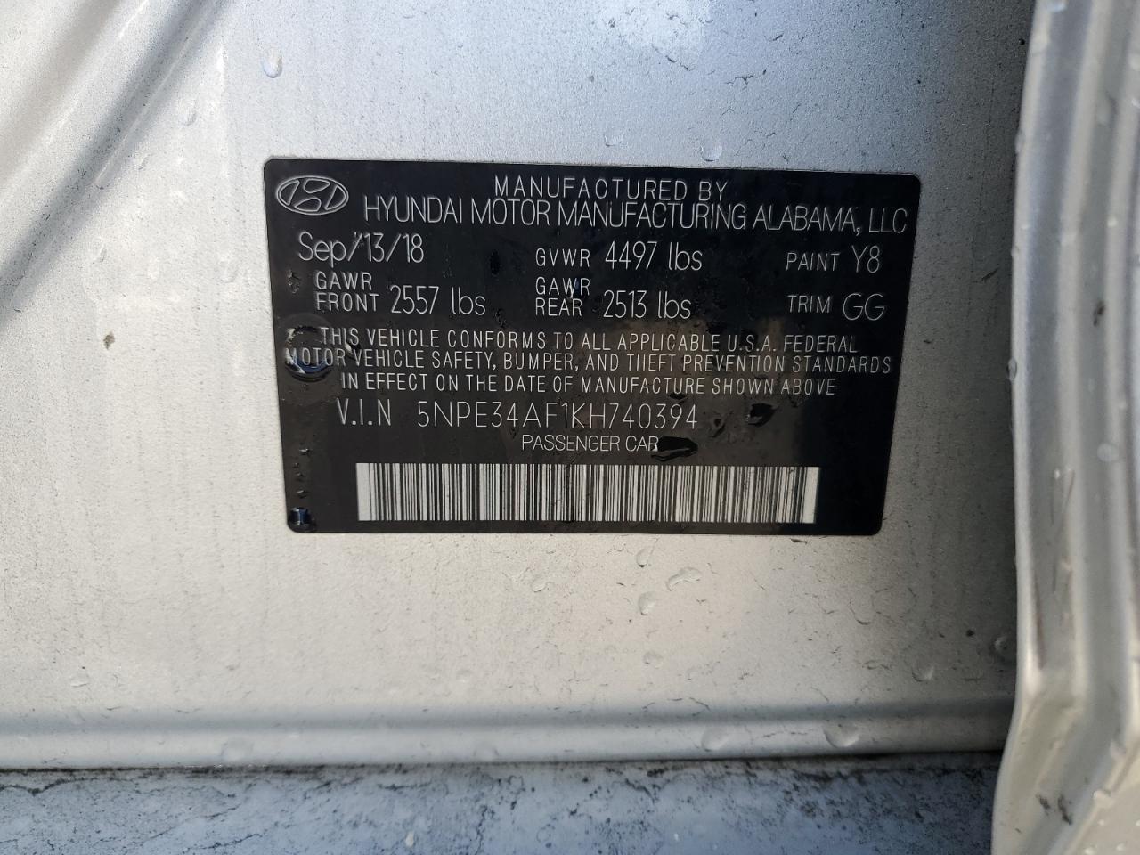 Hyundai SONATA Limited Image 10