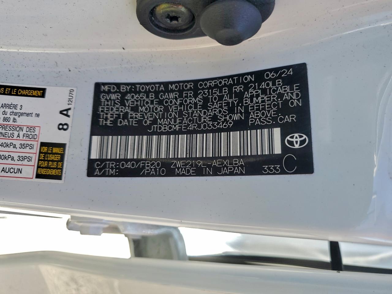 Toyota Corolla Le Image 3