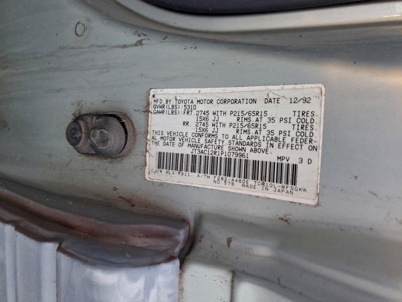 Toyota Previa Le Image 11