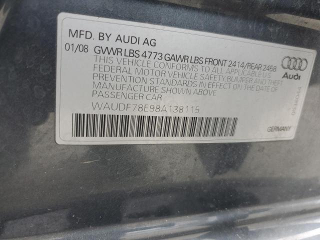 Audi A4 2.0t Quattro Image 10