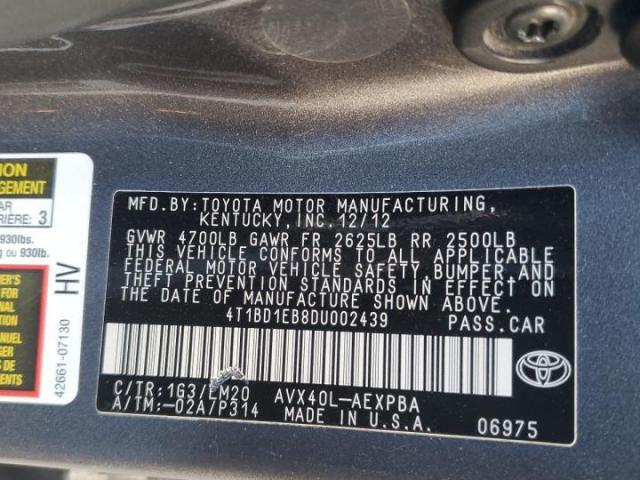 Toyota Avalon Hybrid Image 9