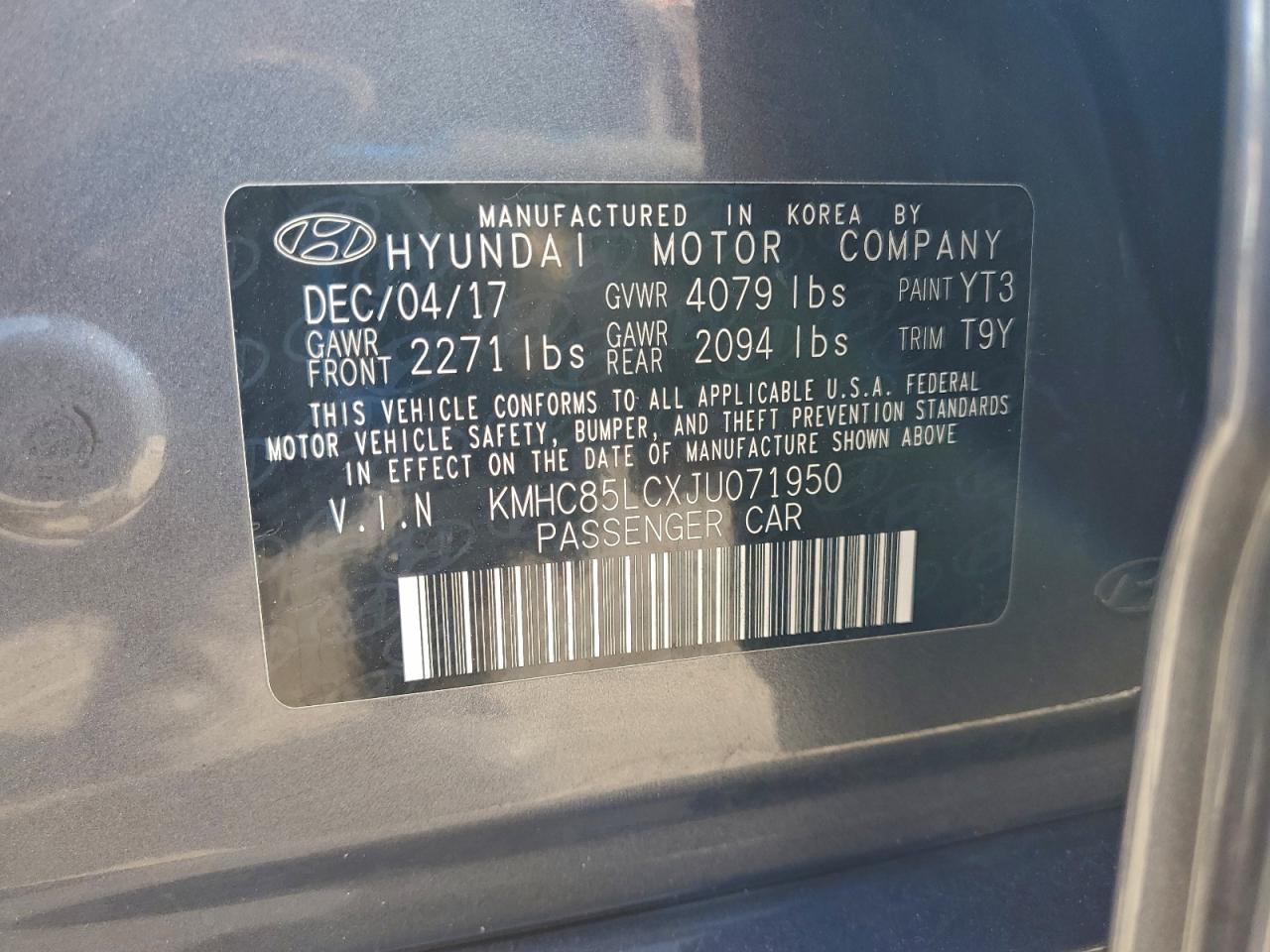 Hyundai Ioniq Limited Image 9