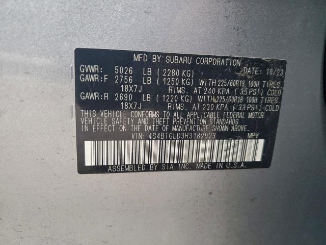 Subaru Outback Onyx Edition Xt Image 9