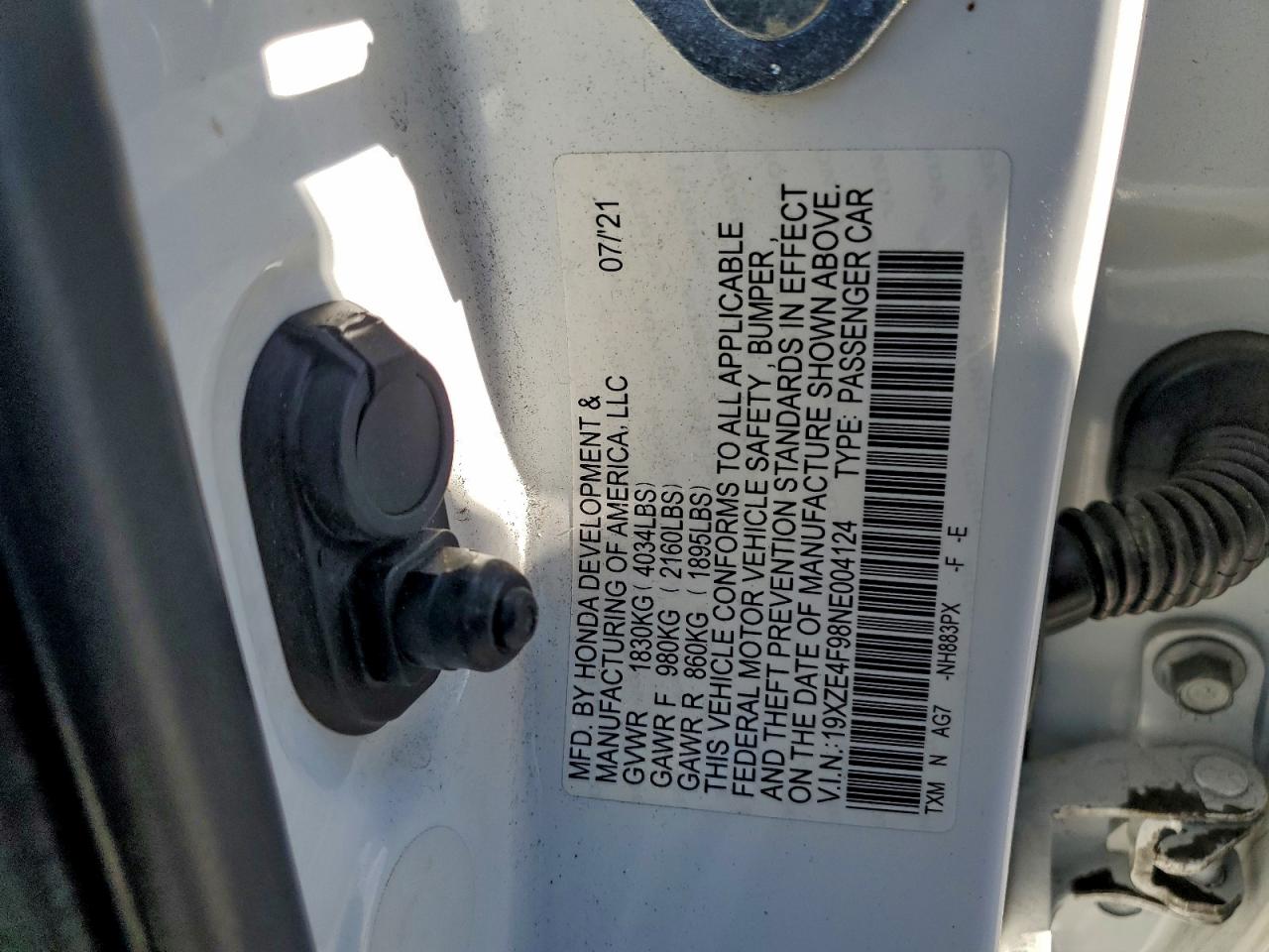 Honda Insight Touring Image 5