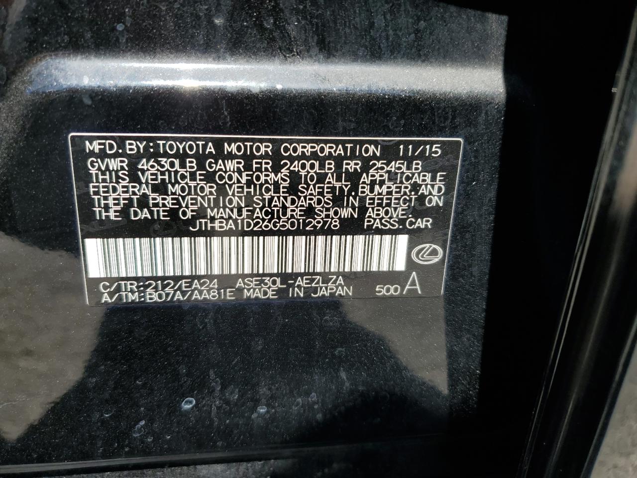 Lexus Is 200t Image 9