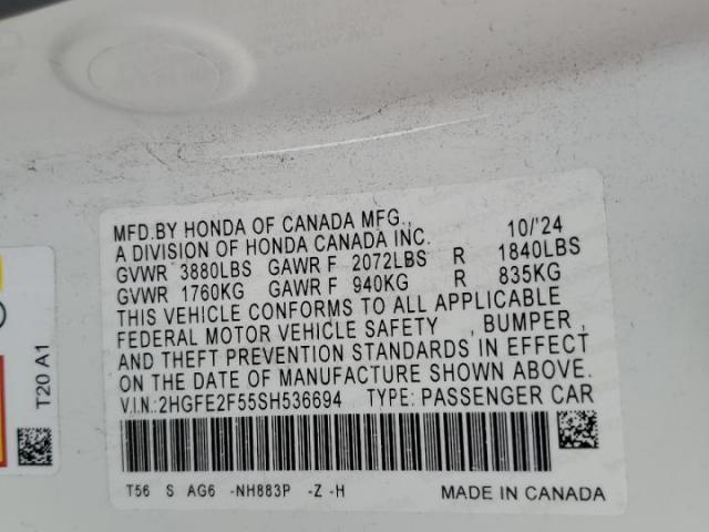 Honda Civic Sport Image 7