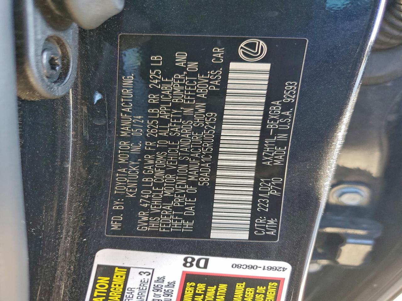 Lexus Es 300h Base Image 5