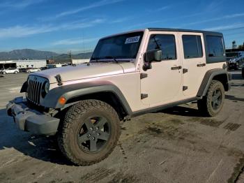  Salvage Jeep Wrangler