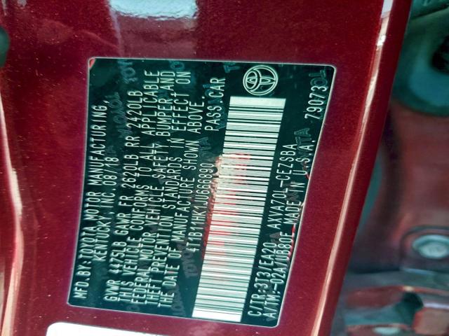 Toyota Camry L Image 9