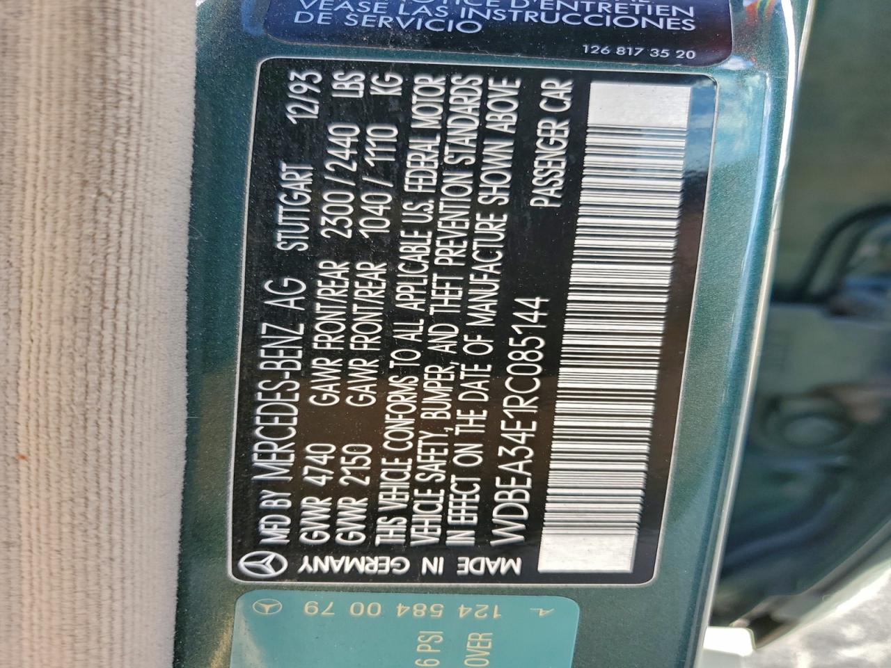 Mercedes-Benz E-Class 420 Image 8