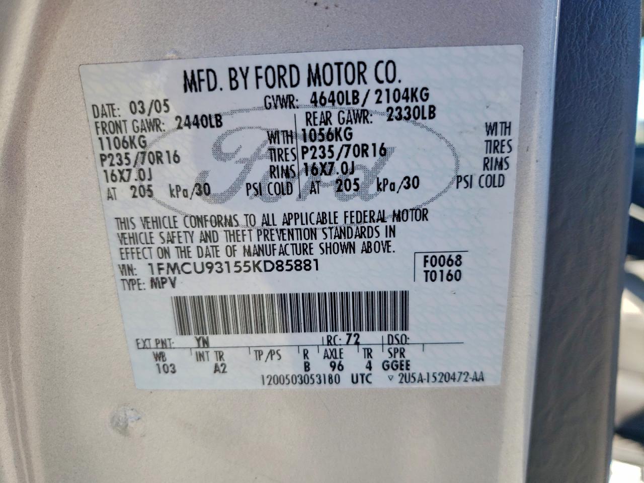 Ford Escape Xlt Image 8