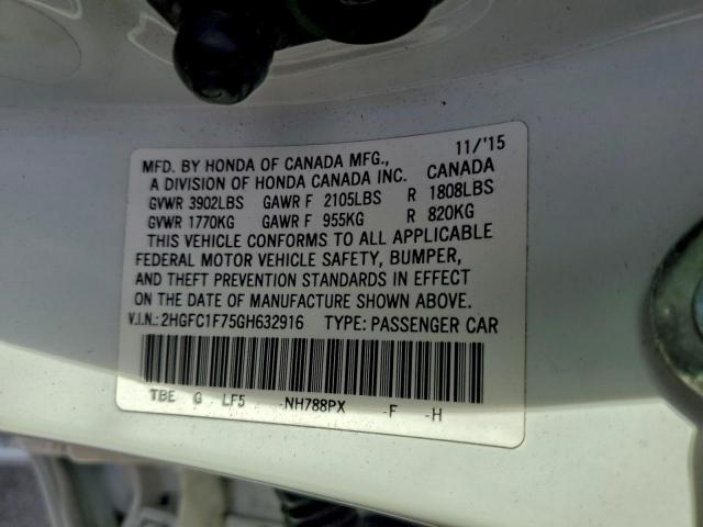 Honda Civic Exl Image 9