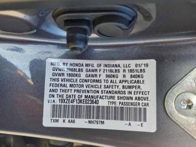 Honda Insight Lx Image 8