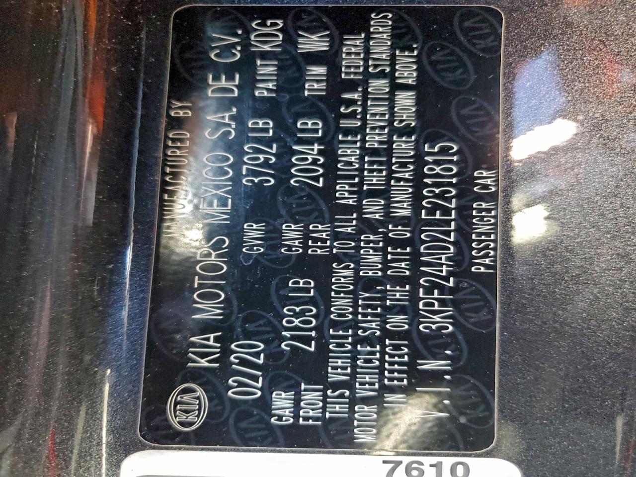 Kia Forte Fe Image 12